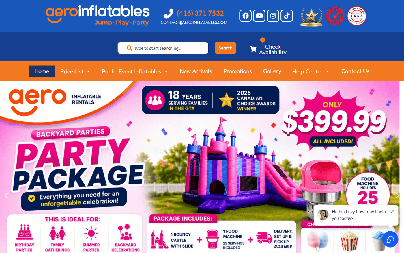 Aero Inflatables Estructuras Gigantes