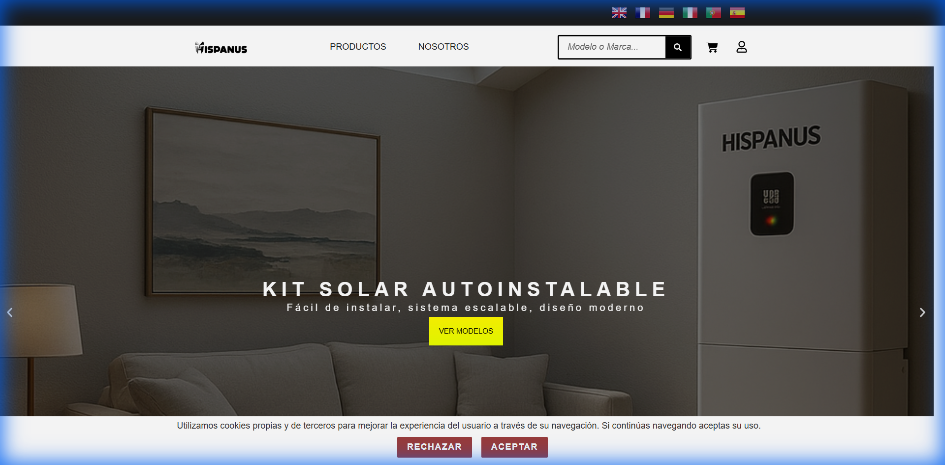 Hispanus Group - E-commerce de Generadores y Energía Solar